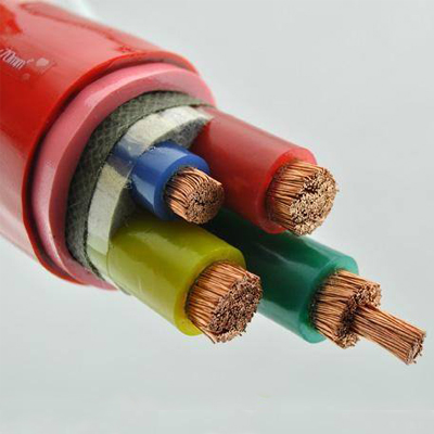 Fluoroplastic F46 insulated silicon rubber sheathed power flexible cable
